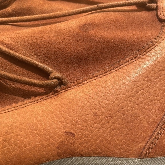 🤩host Pick🤩 90’S Kamik Leather Suede Wrap Around Lace Winter Boots - Picture 8 of 11